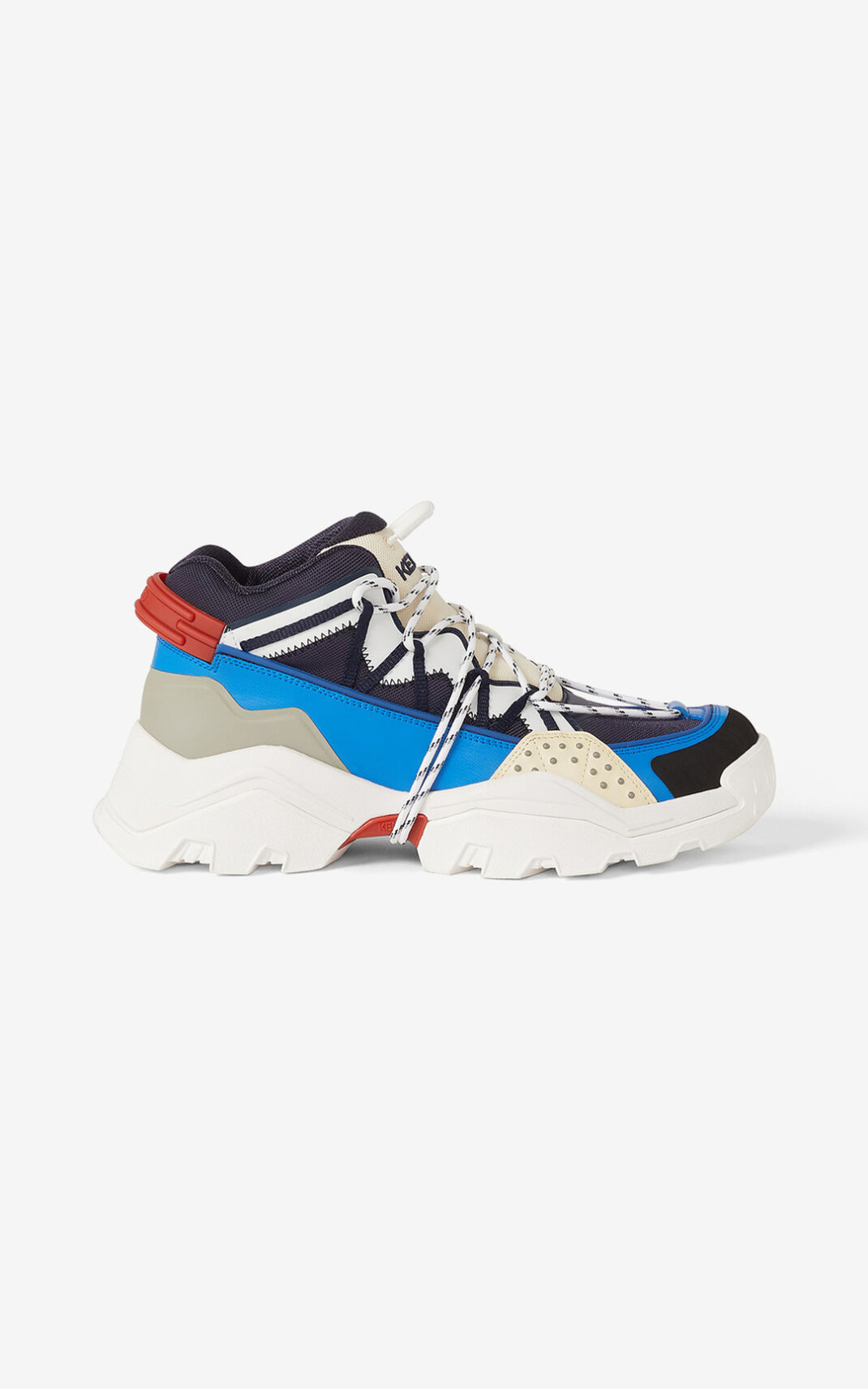 Kenzo Inka Sneakers Heren Blauw | 24019DSMW